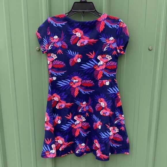 LITTLE GIRLS COTTON Tropical Print & Pink Pullover Dress 3-Piece Bundle Size 6X - Picture 9 of 9